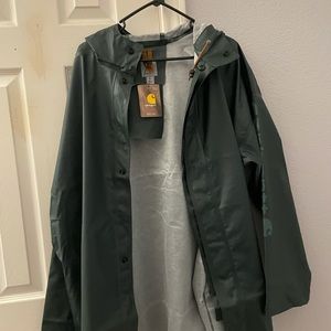 Carhartt lightweight Waterproof rainstorm coat :)